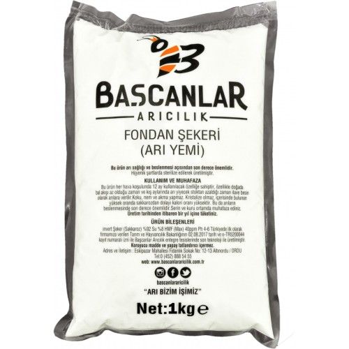 Fondan Şeker Başçanlar Arıcılık 1KG